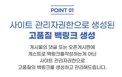 백링크 _ 은가비플랜