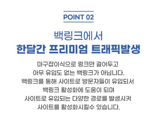프리미엄백링크 - 은가비플랜